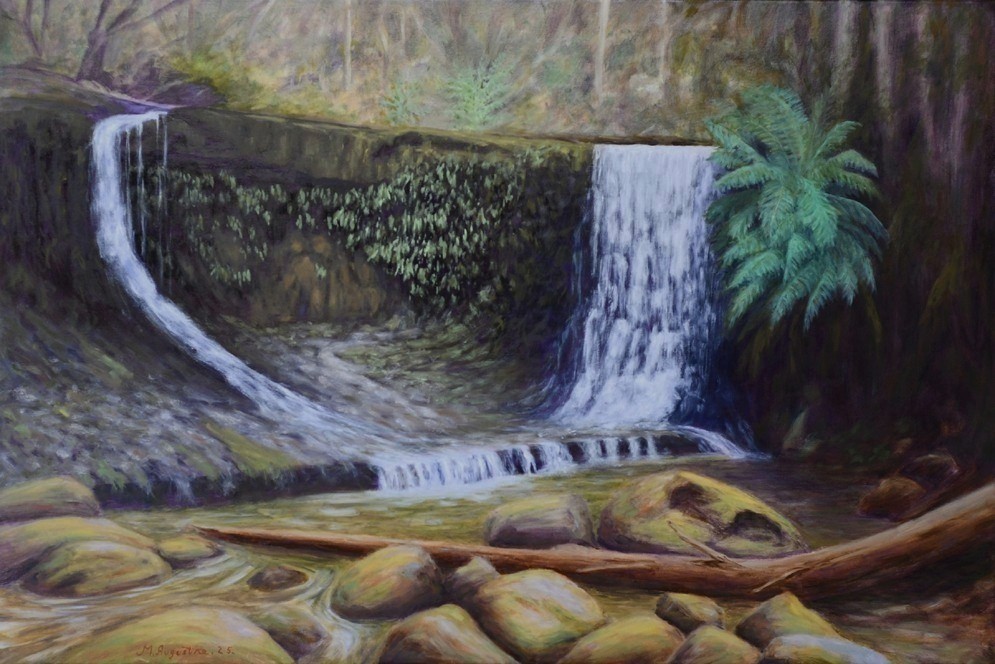 Russell Falls 61x91cm $1300